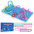 Silicone Sensory Activity Board | Shape Matching Fidget Toy for Focus, ADHD, Autism & Screen-Free Travel Play